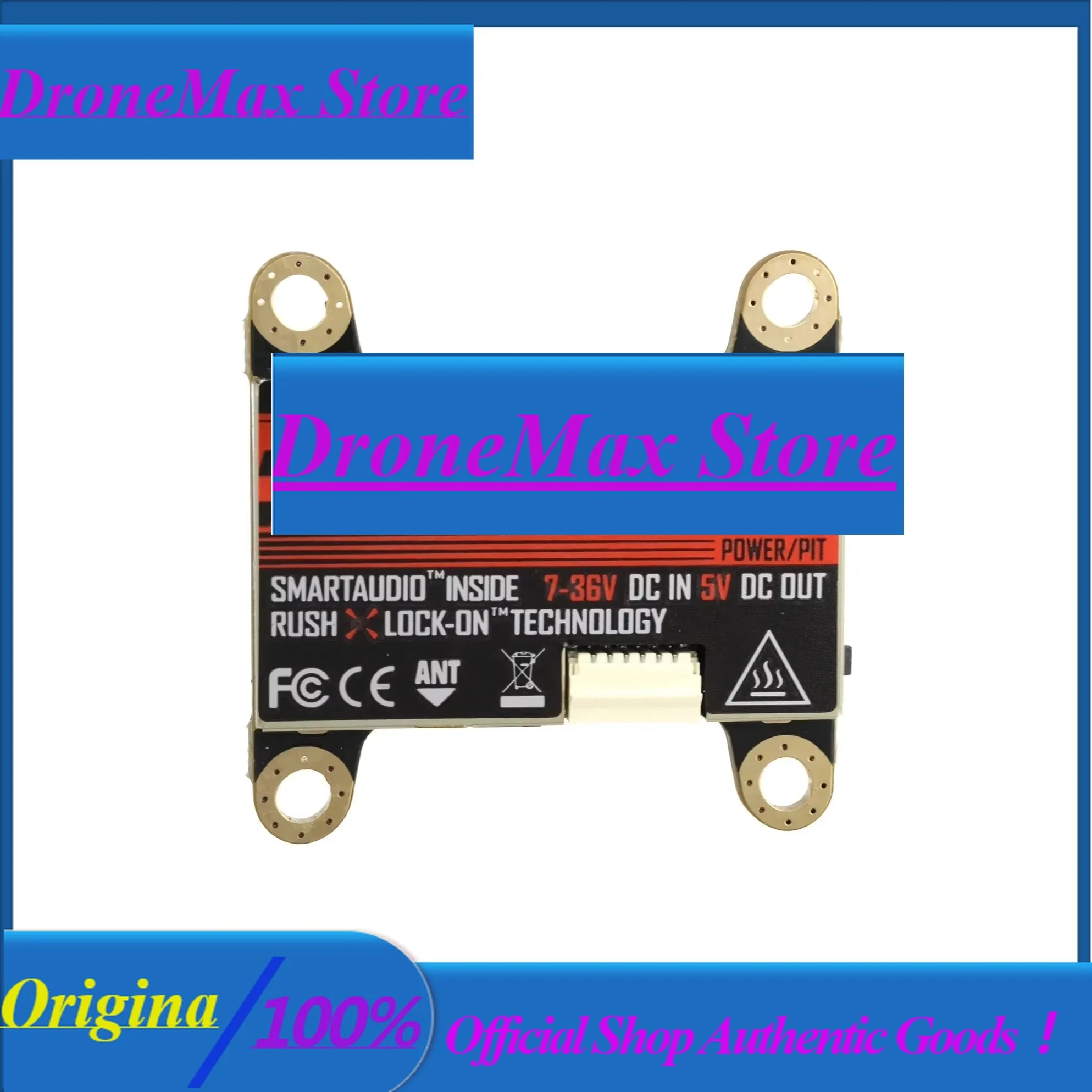 DroMaRUSHFPV TANK3 5.8G 1W FPV VTX 48CH PIT/25/200/500/1000mW TANK III ULTIMATE Analog VTX For RC Quadcopter FPV Drone