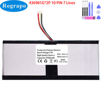 New 7.6V 5500mAh BYONE X8 Max ZWH15 H15*2S T-bao 436981G*2P HaoGeely A6 A9 Laptop Battery