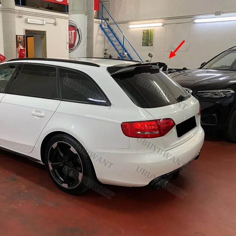 Для Audi A4 B8 Allroad Avant RS4, спойлер на багажник из ABS-пластика, Highkick, 2008-2015 гг.