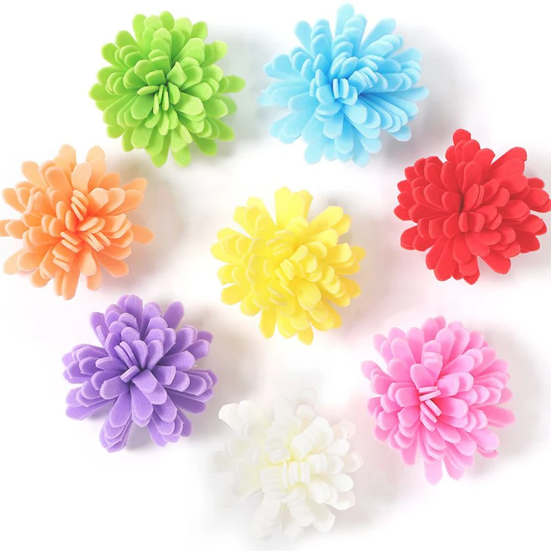 10/20/50Pcs 4cm Artificial Chrysanthemum Flowers Fragrance Diffuser for Wedding Party Refill Home Room Bedroom Decortion