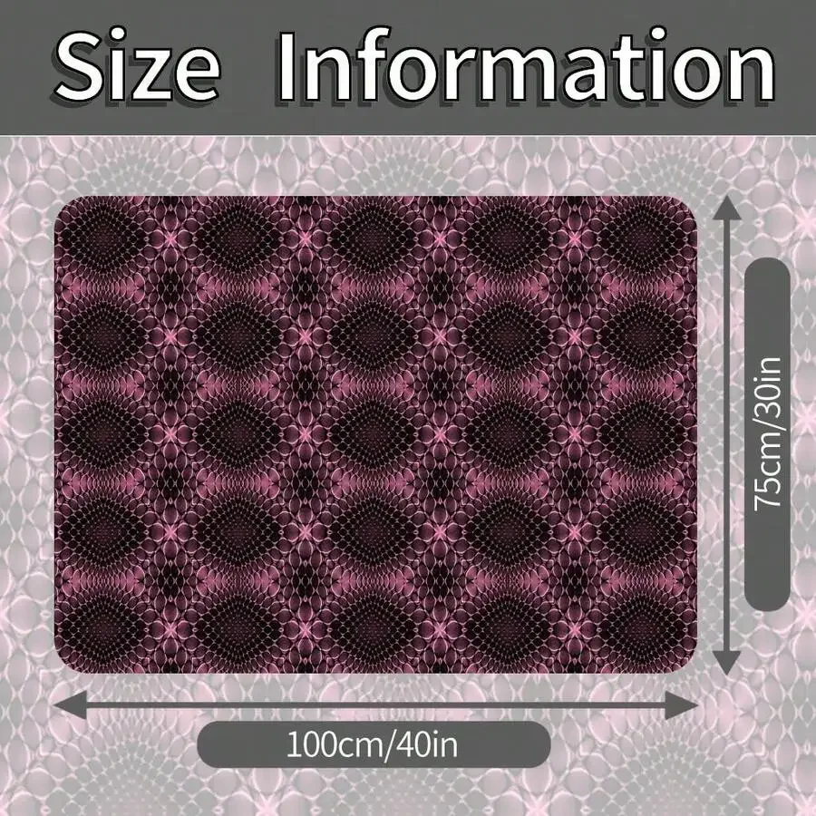 1pc Car Decorative Printed Trunk Mat, A Must-Have Item For Travel, Universal For Various Car Models, An Essential Interior
