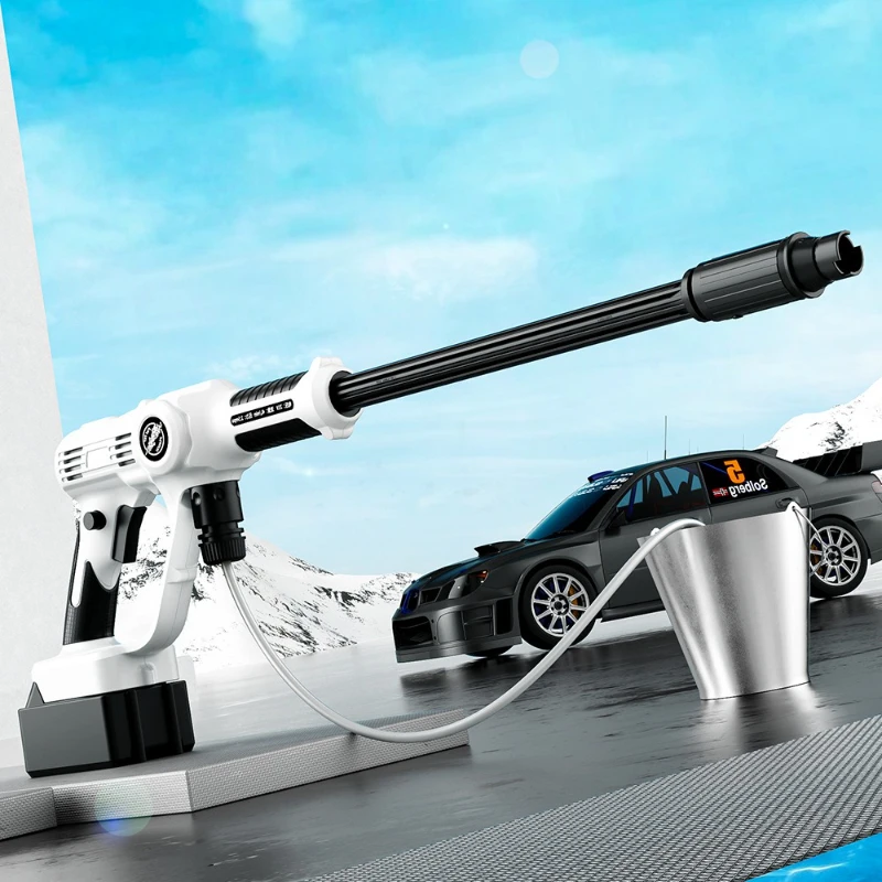 

Handheld Portable High Voltage Lithium Battery Water Gun Rechargeable Wireless Car Washing Machine Household