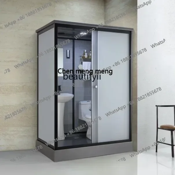 

S7486 ss Isolation Shower Room Integrated Bathroom Bath Toilet Toilet