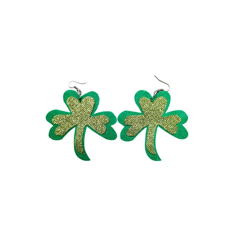 St. Patrick's Day Jewelry Set Irish Holiday Jewelry Headbuckle Glasses Earrings Necklace Irish Clothing UNISEX STYLE