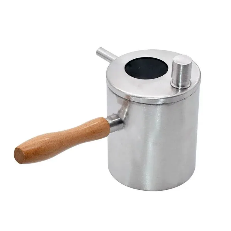 

Кастрюля для плавления воска из нержавеющей стали — нагревательный и плавильный воск для пчеловодства, двойная изоляция для медного доступа, герметизация медового воска