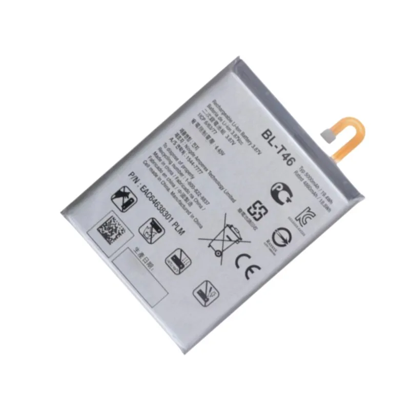New Replacement Mobile Phone Battery 3.87V 5000mAh BL-T46 For LG V60 ThinQ 5G V600VM LMV600VM V600QM5 V600VM