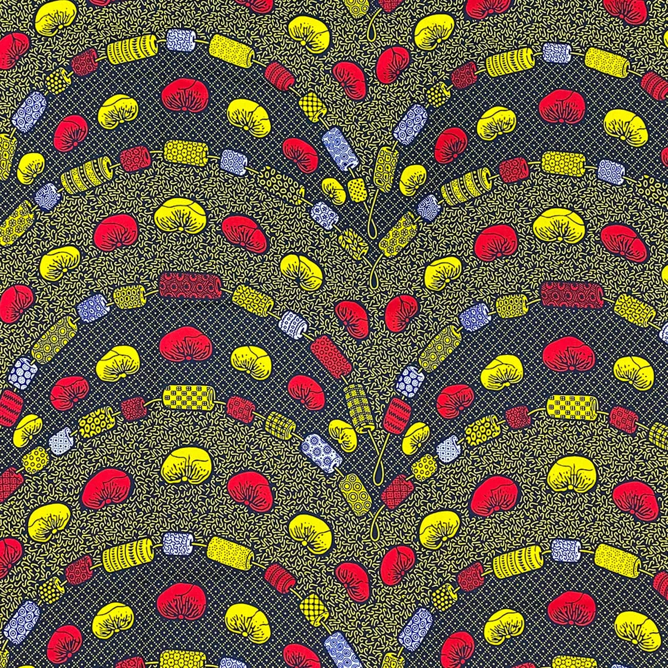 アフリカの鮮やかなアンカラプリント、ダッチスーパーワックス、衣料品やクラフト用の100％ポリエステル