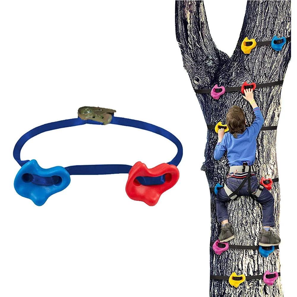 Rock Climbing Holds for Safety Ninja Tree Climbing Holds for Kids and Adults Climber Training Equipment