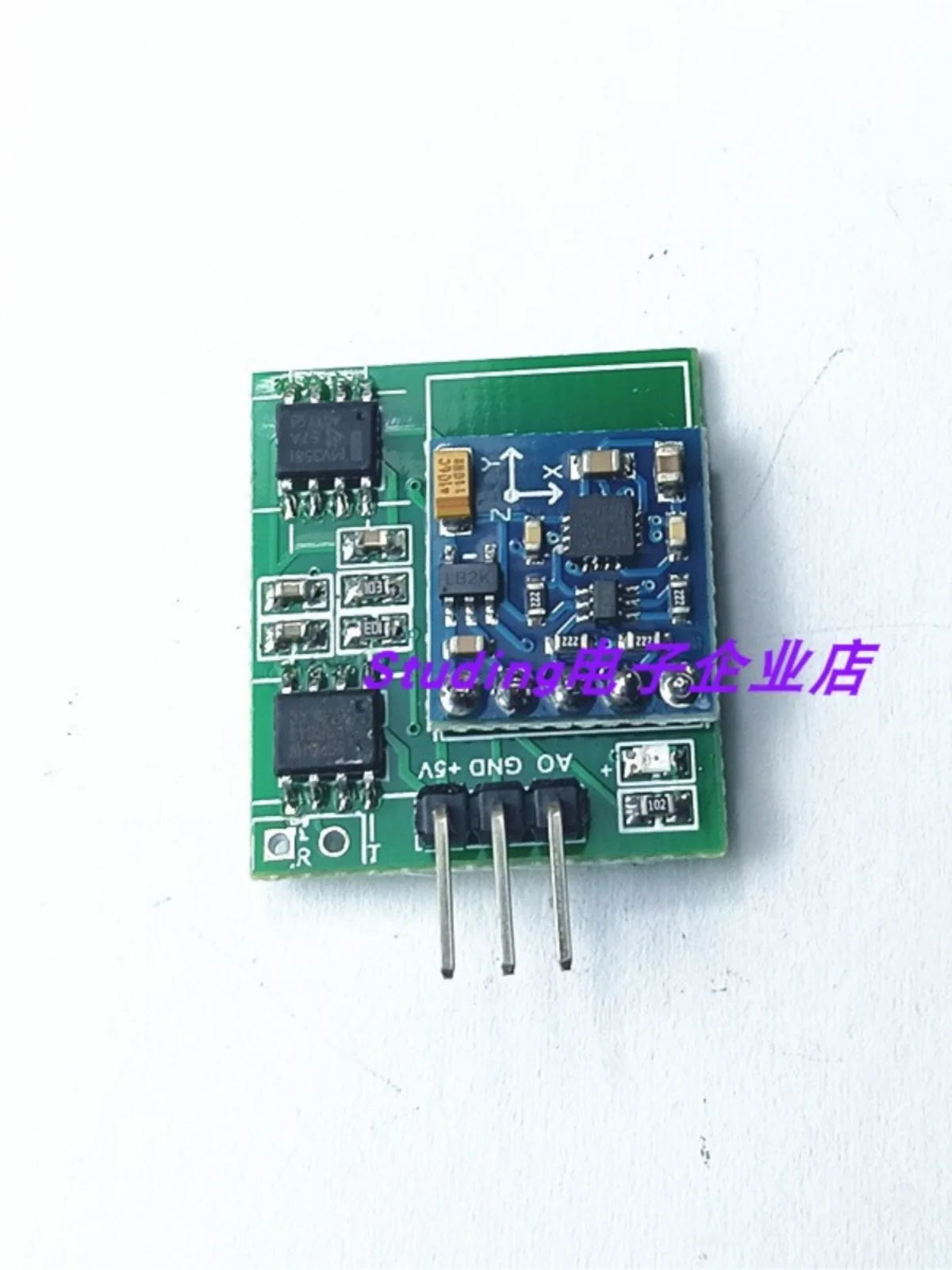 

DC01 Geomagnetic Sensor Direction Compass Module Analog Voltage Output 51 Microcontroller STM32 Recognition