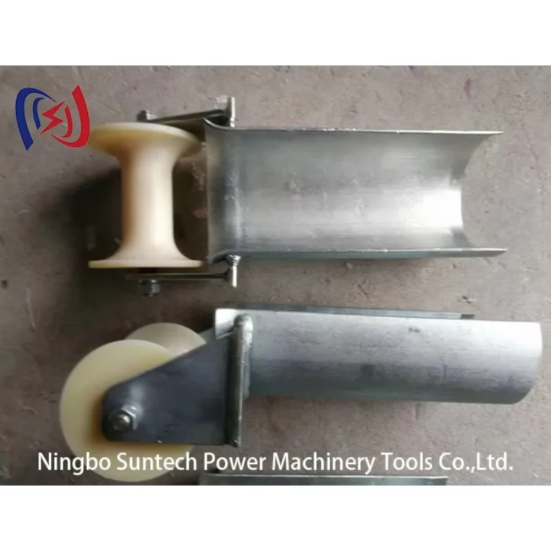 Customisable OEM Pulling Tool Industrial Grade Aluminium Entrance Protection Steel Cable Stringing Roller Hand Tools