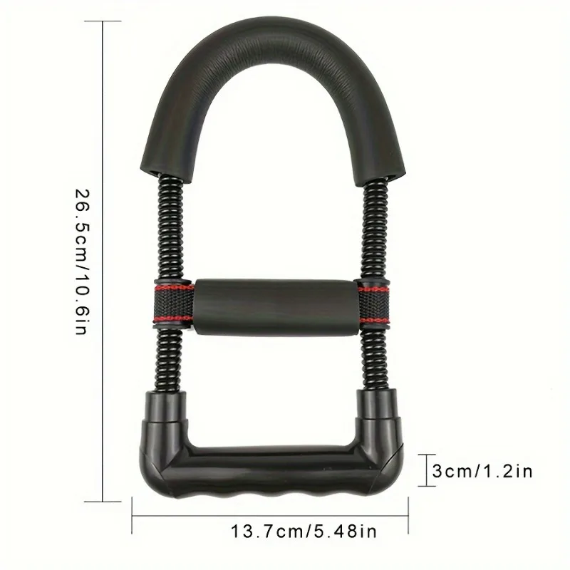 Wrist Strength Training Device with Adjustable Grip Spring and Arm Strength Training Device