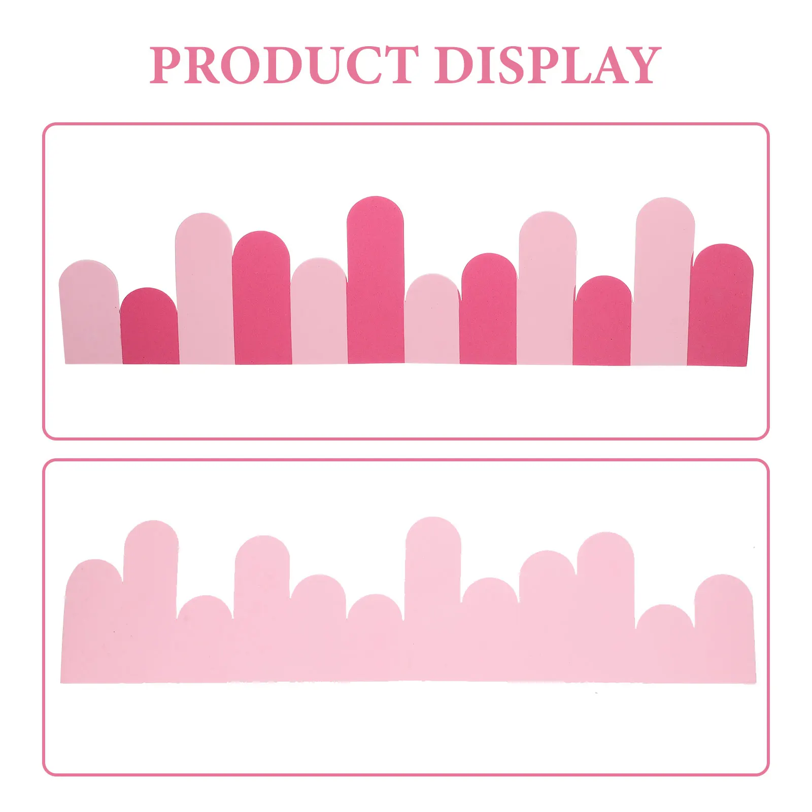 

Cartoon Border Wall Decal Non-Adhesive Kindergarten Classroom Wall Decor Background Decoration Shadow Foam Usa