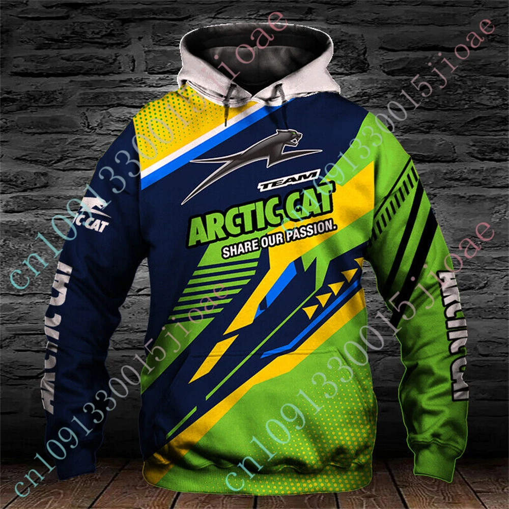 

Arctic Cat Oversize Zip Hoodies Harajuku Pullover Top Casual Hoodies For Men Women Unisex Clothing Anime Sweatshirt Custom Logo