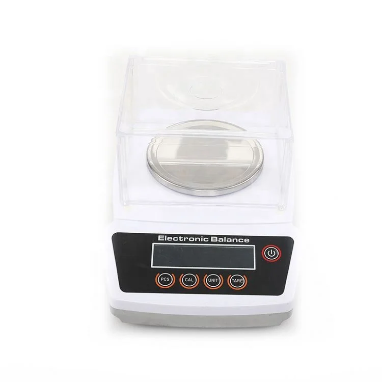 600g 0.01g High Accuracy Analytical Lab Balance Electronic Balance with Windshield