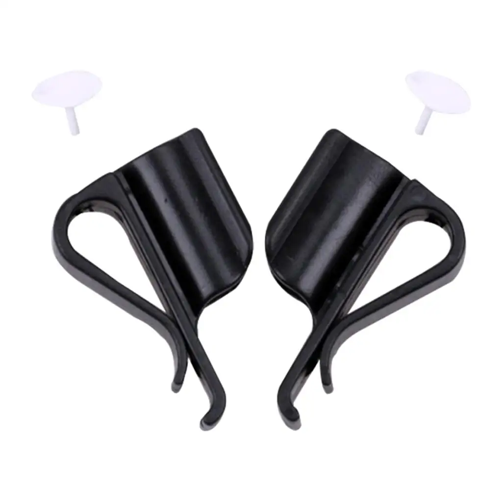 2 Piece Golf Bag Clip on Putter Clamp Holder with Organizer of