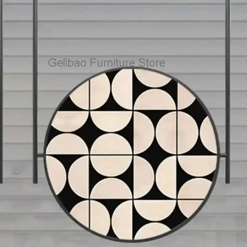 Round Vanity Led Makeup Wall Mirrors Decorative Sticker Shaving Shower Large Dressing Bathroom Mirror Light Bathroom Accessories