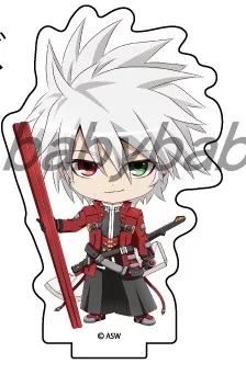 Game Ragna The BloodEdge KISARAGI Hazama Rachel Alucard Acrylic Stand Doll Anime Mini Figure Model Plate Cosplay Toy for Gift