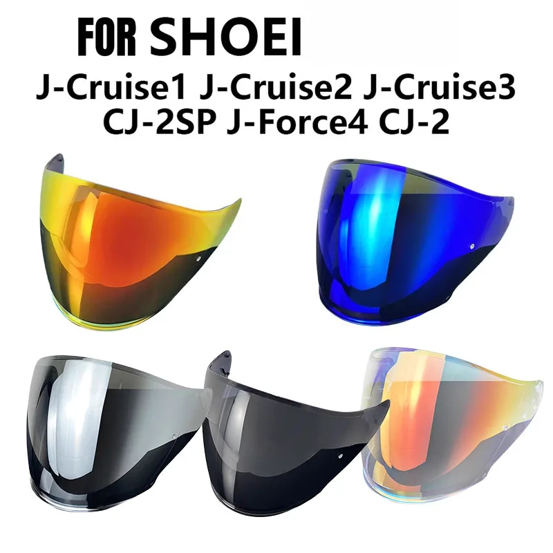 

Защитный экран CJ-2 для мотоциклетных шлемов SHOEI J-Cruise 1, J-Cruise 2, J-Force 4: ветрозащитная сменная линза с УФ-защитой