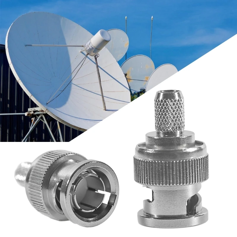 موصل BNC من النحاس إلى Coax RG59 لنقل الإشارة بكفاءة في الكمبيوتر