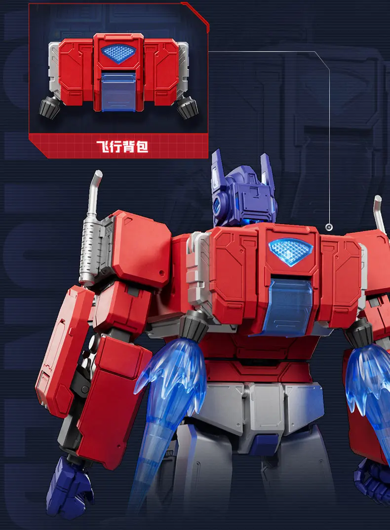 BLOKEES Transformers Legendary Edition Ver.EVO Optimus Prime Tarn Actionfigur, IDW Transformation, Sammlerstück, Modellspielzeug, Geschenk – Detail 30
