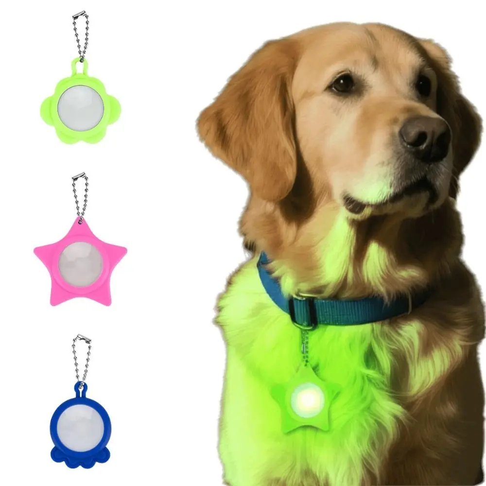 New Rechargeable LED Glowing Pendant Night Safety Waterproof Luminous Collar Flashlight Dog Collar Camping