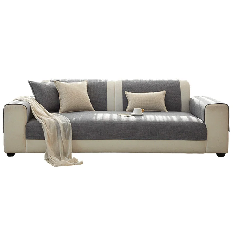 2026 Nieuwe Luxe Antislip Sofa Kussens in Imitatie Katoen Linnen voor Alle Seizoenen met een Hoogwaardig Gevoel - afbeelding 2