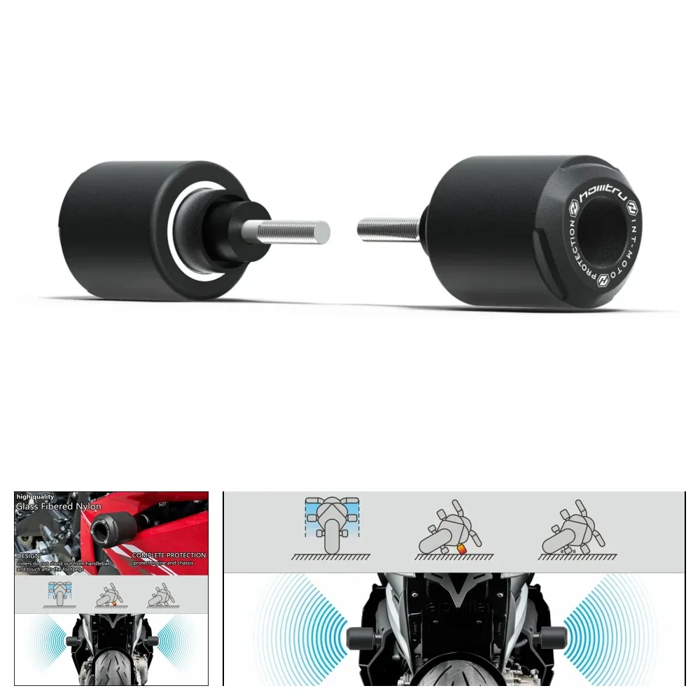 

Для Yamaha MT-09 FZ-09 MT09 FZ09 2013-2016 мотоцикла защита от падения Crash Pad рама слайдер защита от столкновений