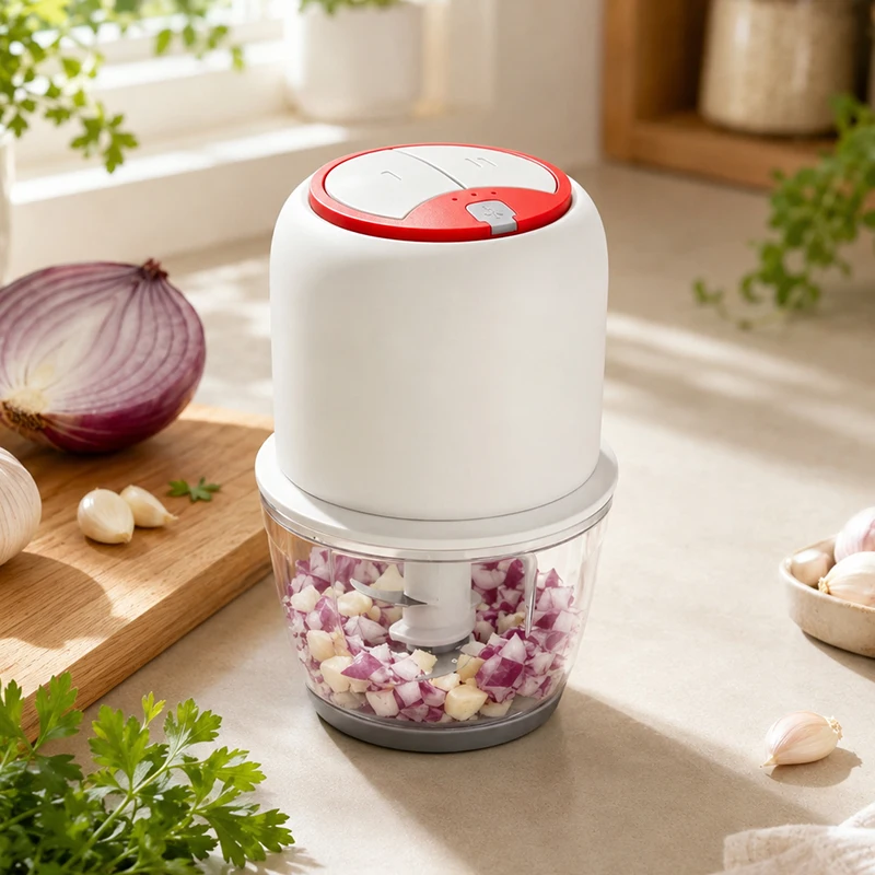 Portable Two Speed Small Kitchen Food Processor With Battery
