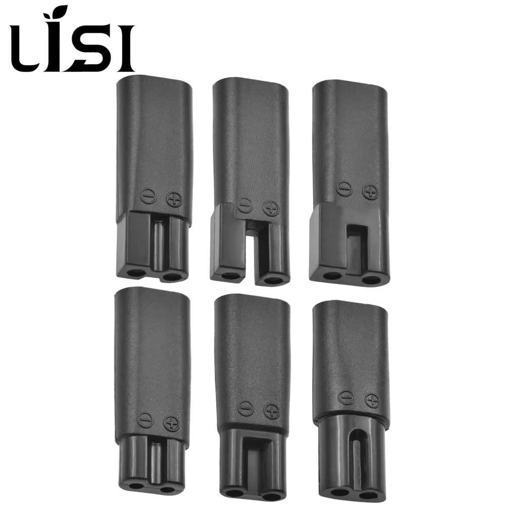 

LISI 6 шт. сменный адаптер для зарядного устройства типа C, совместимый с различными электробритвами, машинками для стрижки волос, триммером для бороды, настольной лампой