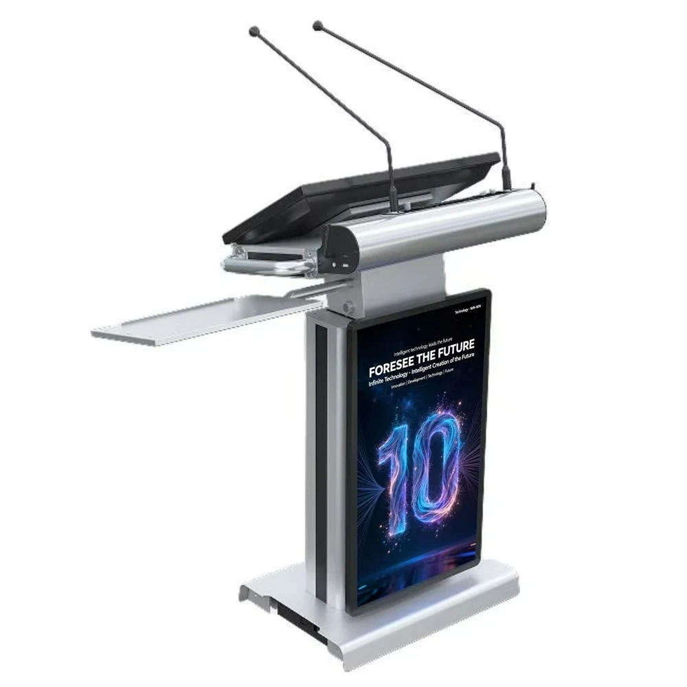 Smart Digital Multimedia Podium with 23.6