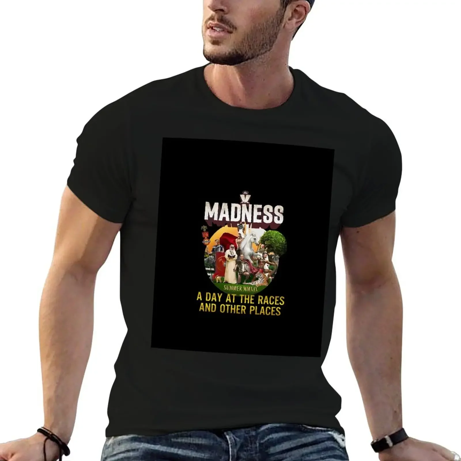 

Other places The madness retro band gift for fans T-Shirt man clothes graphics oversized t shirts for men