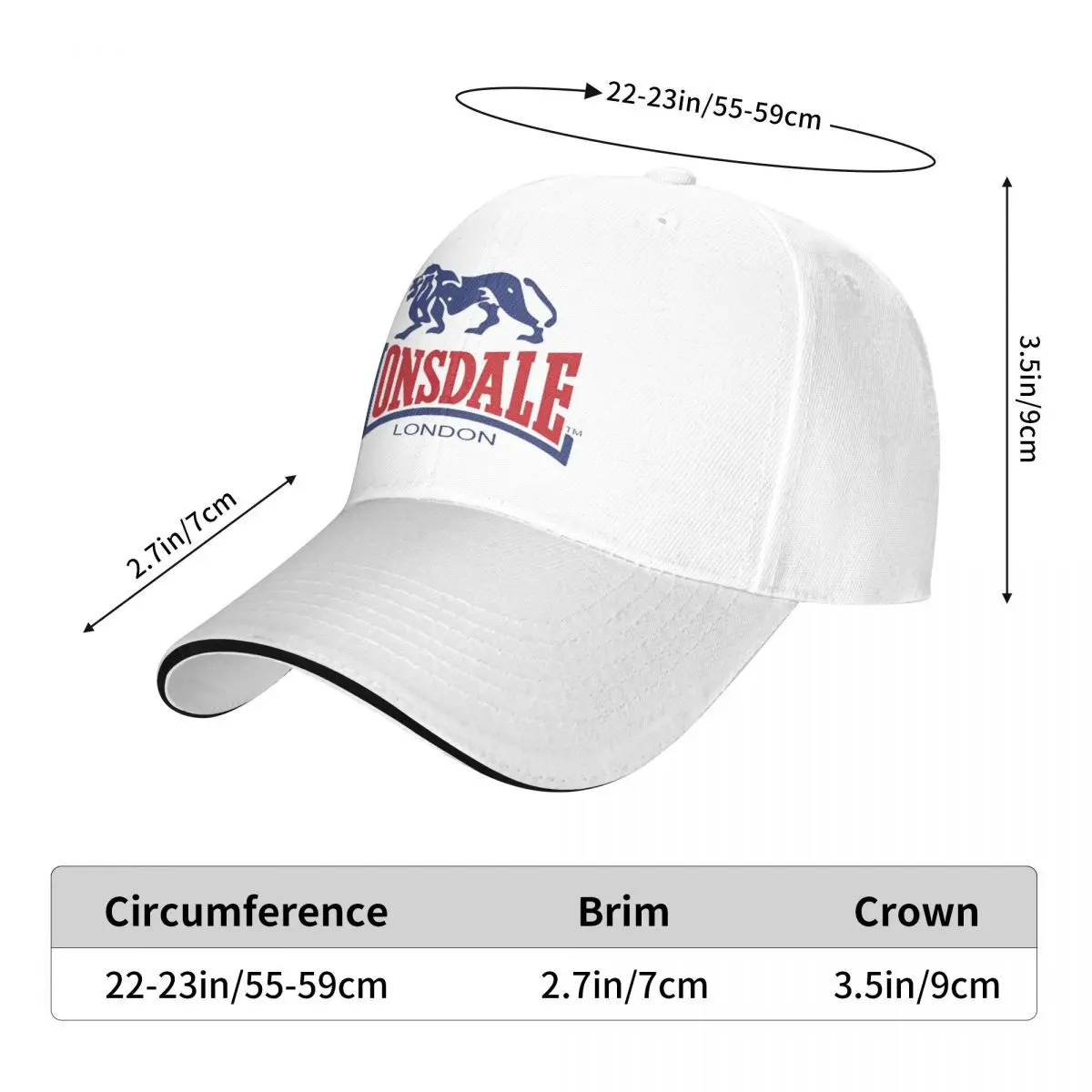 Lonsdales Dragon And Lion Sport Unisex Baseball Cap Casual Outdoor Baseball Caps Fashion Golf Sunshade Spring Sun Hat