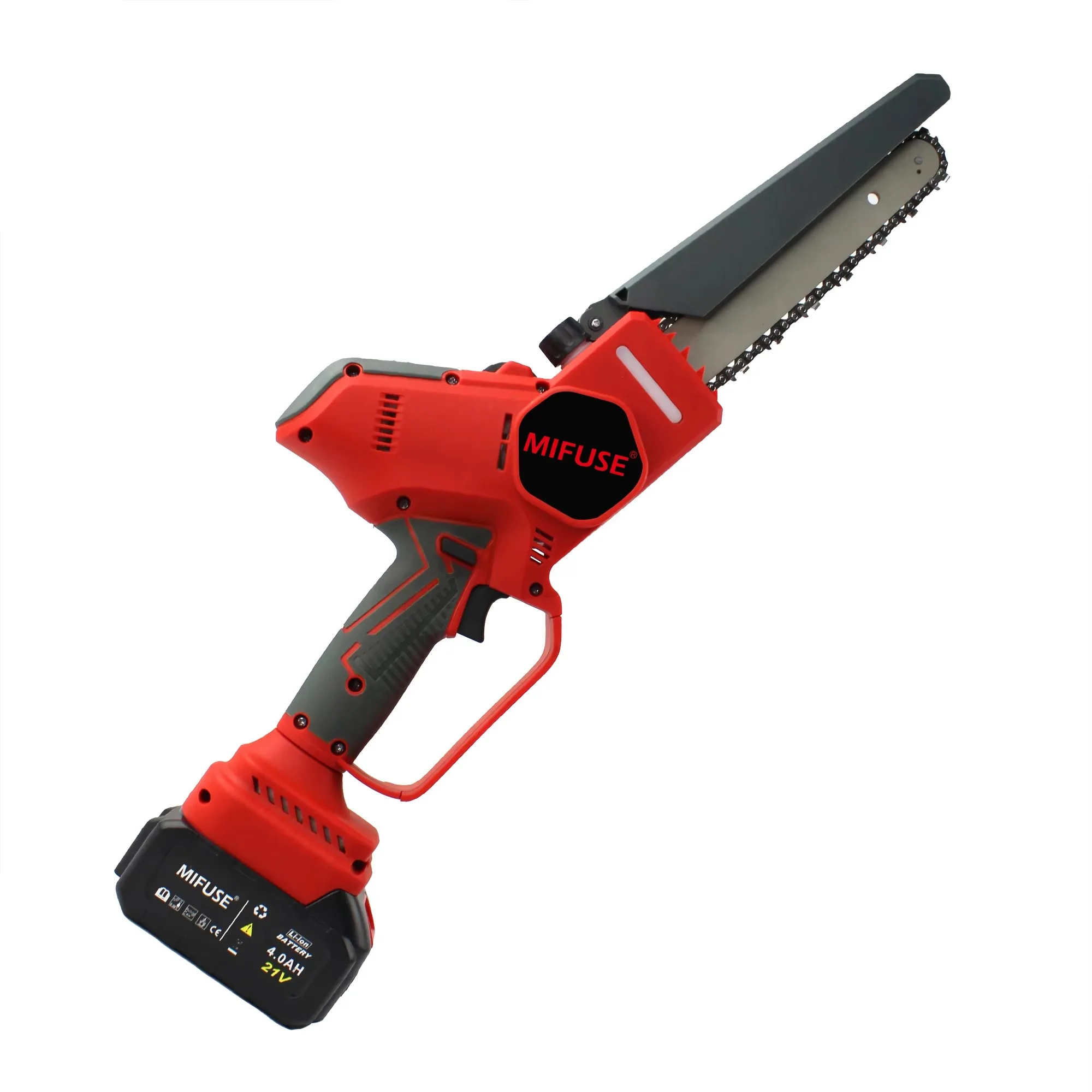 

Brushless Cordless Chainsaw Portable Electric Saw For Wood Stone Cutting Garden Tree Trimming