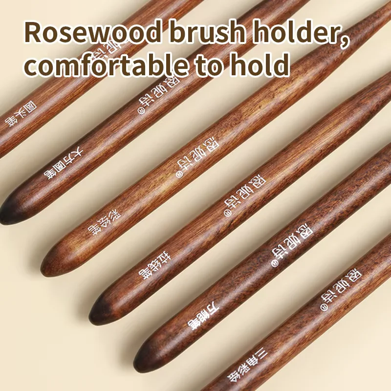 Set di pennelli per unghie Grande cerchio quadrato Terapia della luce Penna per pittura Pittura Fiore Linea di trazione speciale Penna per spazzare gradiente universale