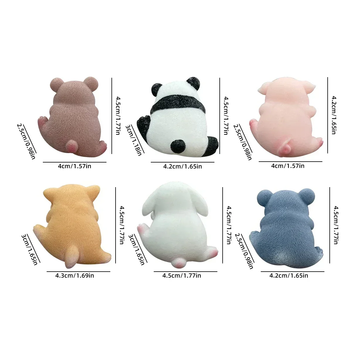 Car Decoration Cute Cartoon Figure Figurines Ornament Auto Interior Dashboard Computer TV Monitor Screen Accessories For Gifts