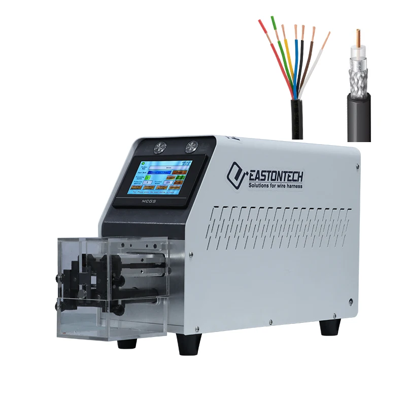 

Экономичная машина для зачистки коаксиальных кабелей EW-0635 с роторным лезвием и 5-слойным пиливанием