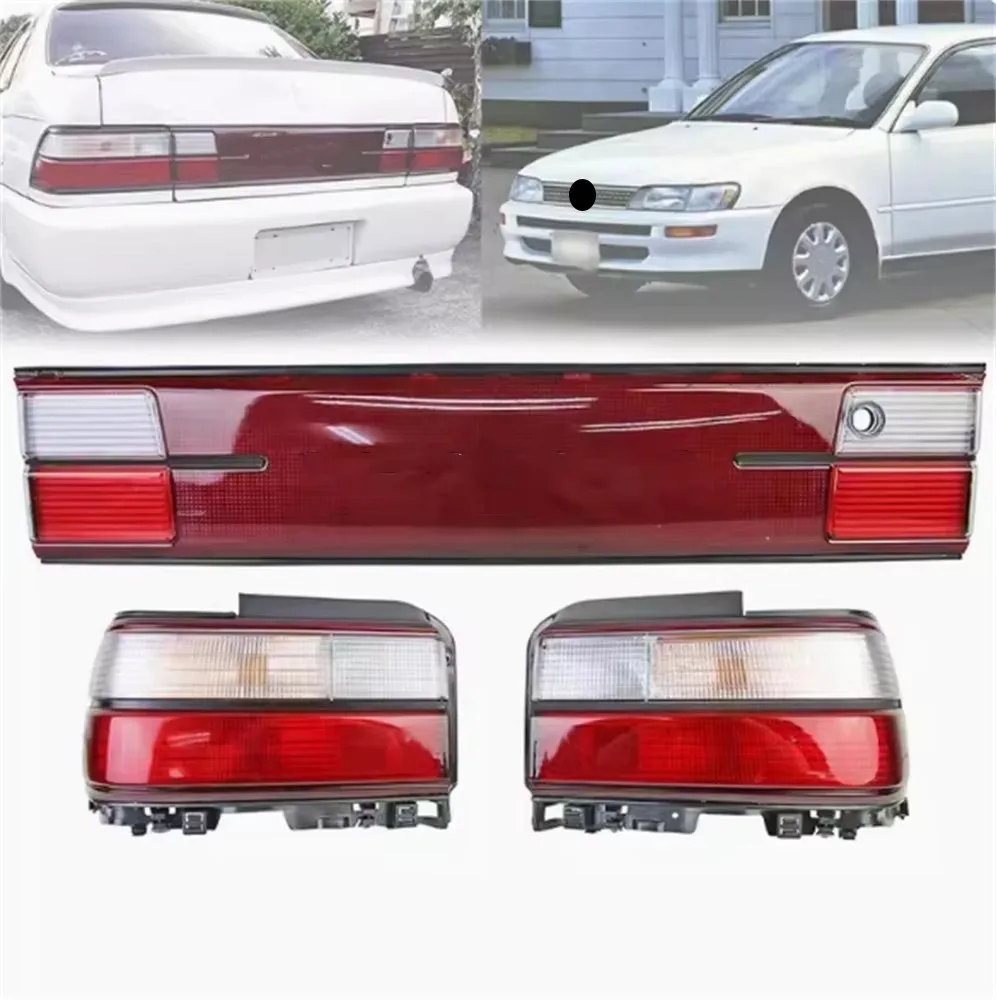 Car led Tail light Assembly For TOYOTA Corolla Tail trim panel turn signal brake Reverse 3pcs