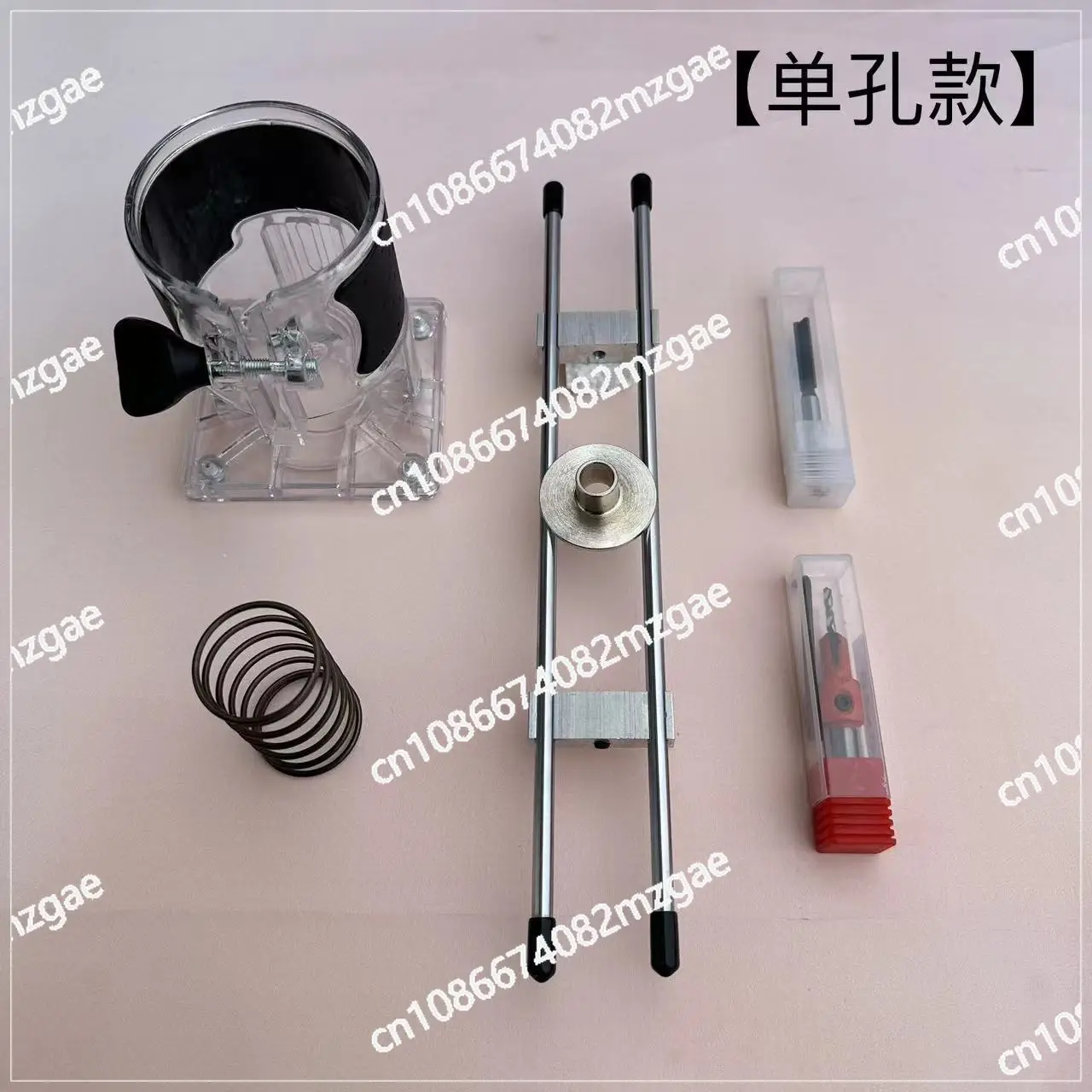 

Lock tongue hole opener trimming machine to open keyhole small mold