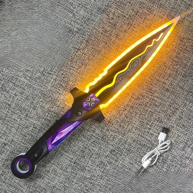 31cm Misericordia Blade VALORANT juegos modelo periférico muñeca figura decoración colecciones de juguetes adornos de escritorio decoraciones juguetes de regalo