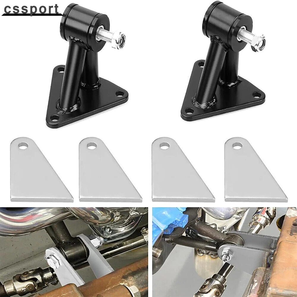 

Engine Swap Weld-In Motor Mount Kit 91018040 For Chevy Small Big Block SBC BBC