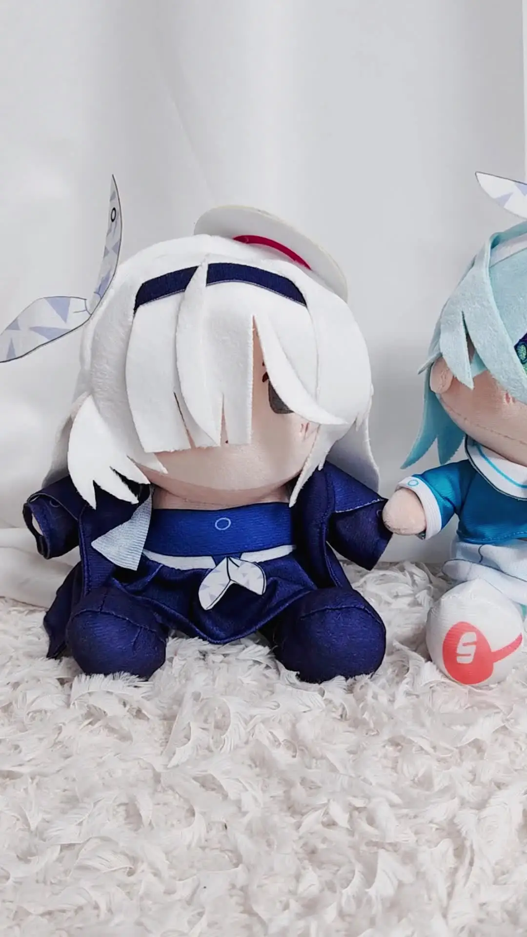 20cm ブルーアーカイブ - チョコプニぬいぐるみ アロナとプラナ