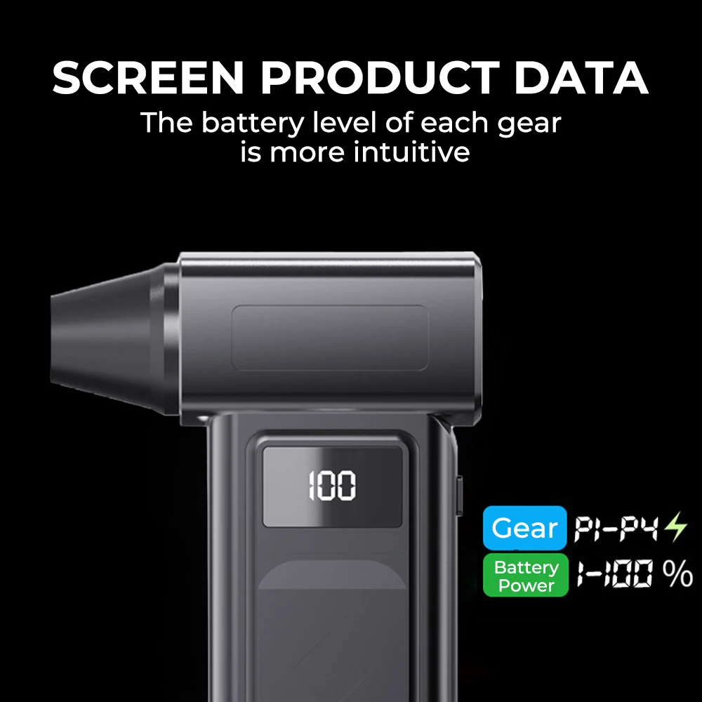 

Турбореактивный вентилятор, турбовентилятор, 350000 об/мин, бесщеточный двигатель, мощный Встроенный в два батареи 21700