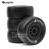 RC Short Course Truck Wheel Tires Set 12mm Hex for 1/10 RC Car Traxxas Slash Arrma Senton HuanQi 727 Vkar 10SC Hpi Upgrade Parts