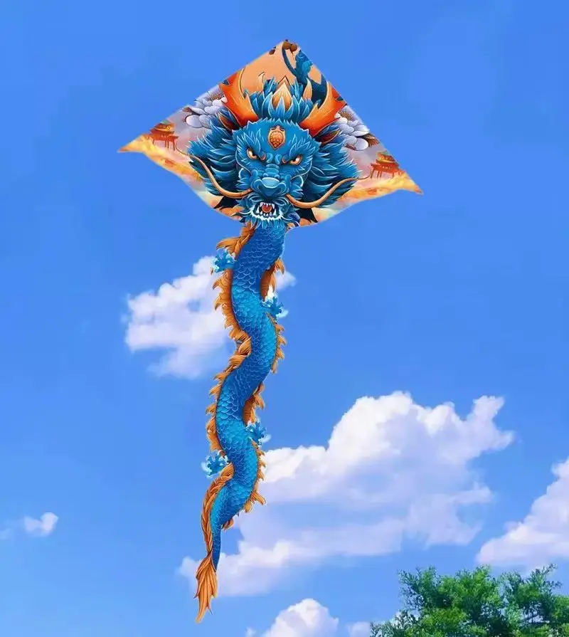 ドラゴンカイト、ナイロン生地の凧、工場直販、プロ仕様の風船凧、蛇、セルフボルダン、青い鳥の凧、販売中、パラシュートおもちゃ、鯉