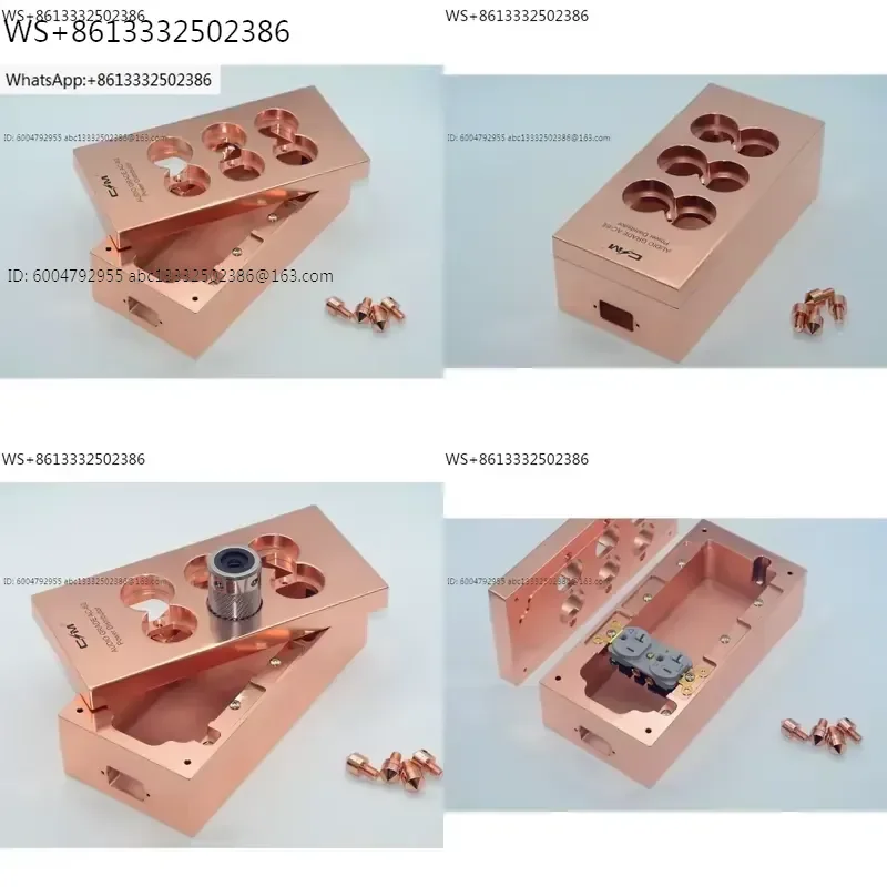 1PCS    CM Audio AC 4 Bit 6 Bit 8 Bit 2nd Generation Upgraded Nano Copper Audio Socket