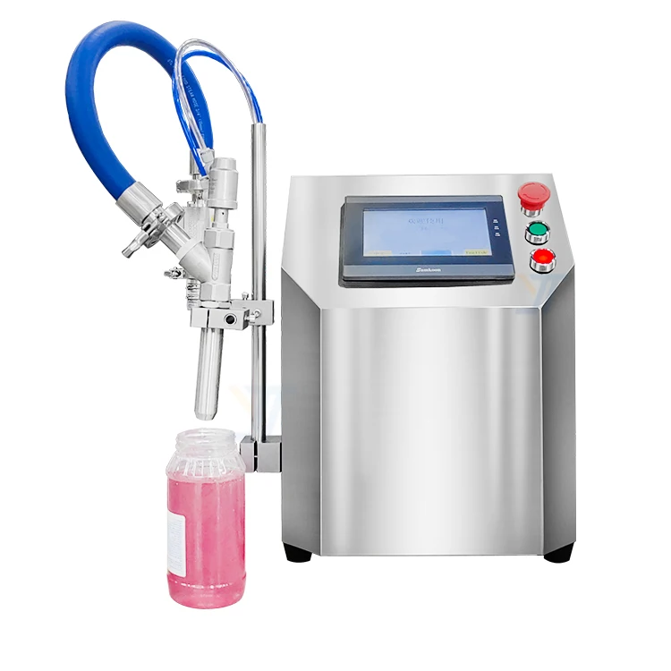 Factory Wholesale Mini Desktop Semi-Automatic Quantitative Machine for Beverage Vodka Wine Water Agent Milk Liquid Aides Glass