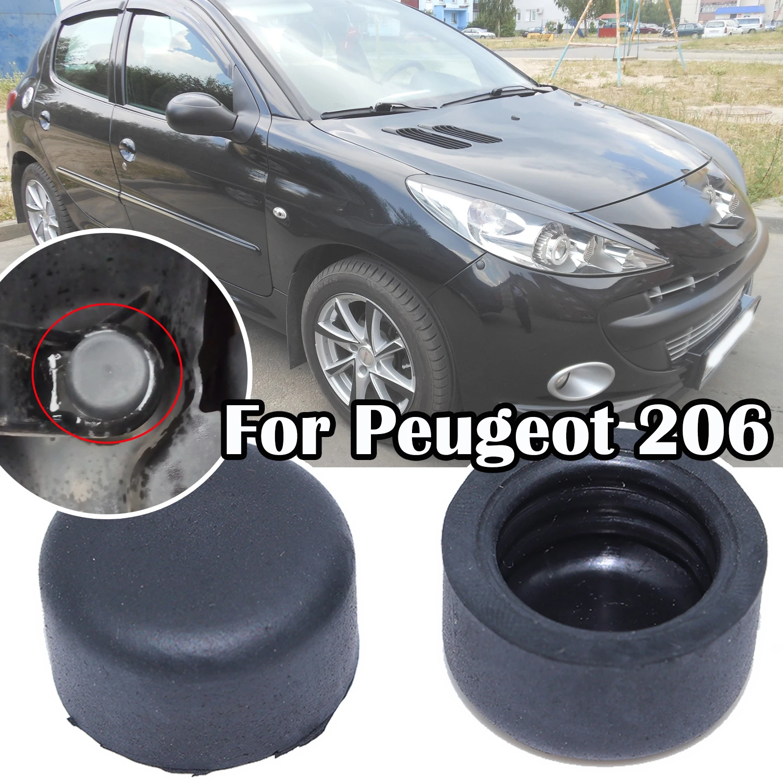 Nakrętka ramienia wycieraczki przedniej szyby do Peugeot 206 207 308 Nakrętka Śruba Śruba Osłona Obudowa 2009 2010 2011 2012 Części zamienne do