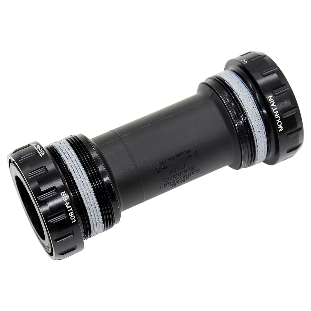 SHIMANO DEORE XT BB-MT801 Bottom Bracket Threaded for MTB Bike HOLLOWTECH II 68/73mm Shell Width Mountain Bicycle Parts