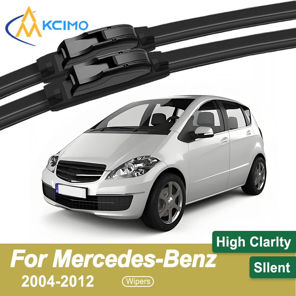 

2-Pack Superior Wiper Blades for Mercedes-Benz A-Class W169 2004-2012 All-Season Durable Quiet Wiping Uninterrupted Visibility
