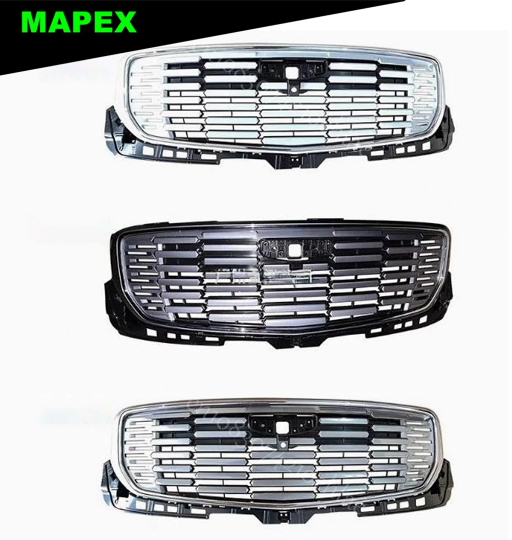 For Geely Monjaro L 2021 22 23 Front Bumper Upper Grille Air Inlet Grill Auto Hood Grills Exterior Accessories